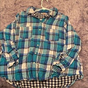 In & out button up shirt